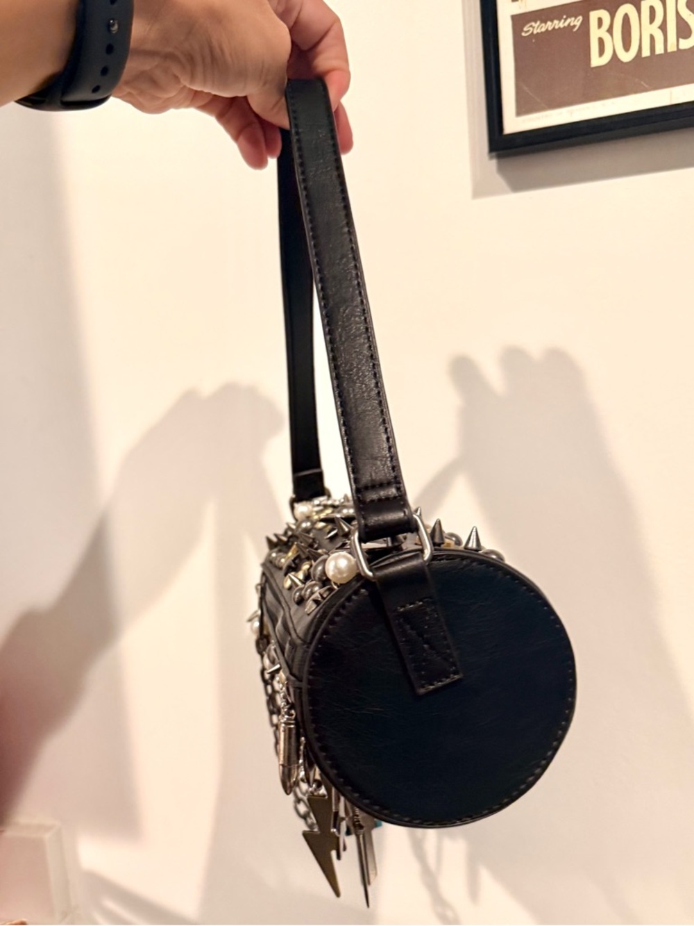 Dolls Kill Current Mood Bolt of Beauty shoulder Bag - Picture 6 of 9